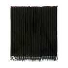 Карандаш чернографитный твёрдость НВ, корпус чёрный, заточенный, со стразой из акрила, МИКС - Фото 6