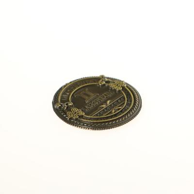 Монета сувенир знак зодиака «Близнецы», d=2.5 см