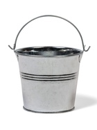 Декоративное кашпо для цветов «Ведёрко альма», 200 мл, d=7.5 см, h=7 см, металлическое - Фото 1