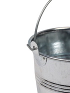 Декоративное кашпо для цветов «Ведёрко альма», 200 мл, d=7.5 см, h=7 см, металлическое - Фото 3