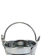 Декоративно кашпо для цветов «Ведёрко альма», 100 мл, d=5.3 см, h=5.6 см, металлическое - Фото 5