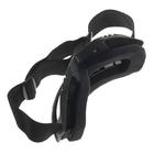 Очки-маска для езды на мототехнике, разборные, визор оранжевый, чёрные - Фото 5