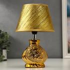 Лампа настольная 16277/1GD Е14 40 Вт золото 17×17×26 см RISALUX - Фото 1
