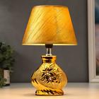 Лампа настольная 16277/1GD Е14 40 Вт золото 17×17×26 см RISALUX - Фото 2