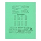 Тетрадь 12 листов в клетку «Зелёная обложка», плотность 65 г/м² - Фото 3