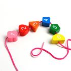 Развивающие часы 3в1 «Пингвин», часы, рамка - вкладыш, шнуровка, 17.5×17.5×3 см - Фото 4