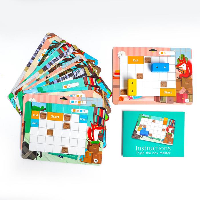 Развивающая настольная игра «Маленький лис» 26,8 × 4,3 × 19,5 см 48648