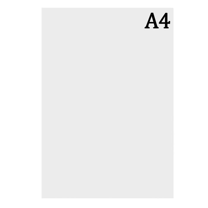 Ватман чертёжный А4, 160 г/м2 - Фото 1
