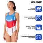 Купальник слитный, спортивный, женский, р. 42 - Фото 2