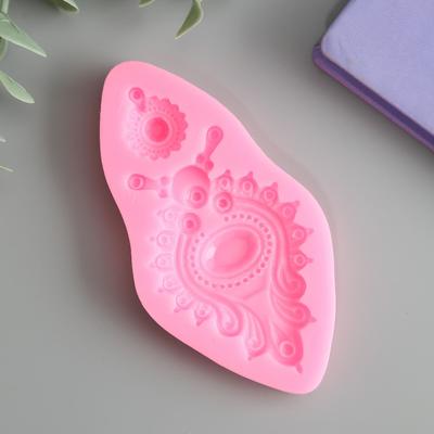 Молд силиконовый «Украшения» 1×5.2×10 см