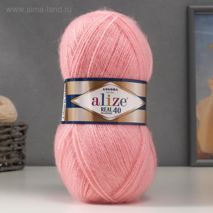 Пряжа "Angora real 40" 60% акрил, 40% шерсть 430м/100гр (363) - Фото 1