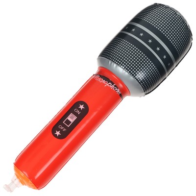 Игрушка надувная «Микрофон», 25 см, цвета МИКС