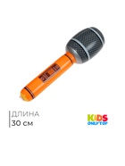 Игрушка надувная «Микрофон», 30 см, МИКС - Фото 1