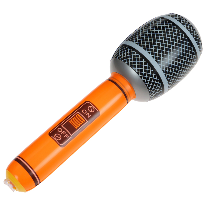 Игрушка надувная «Микрофон», 30 см, цвета МИКС - Фото 1