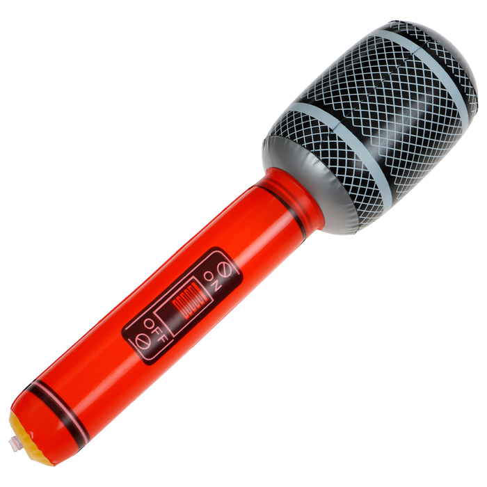 Игрушка надувная «Микрофон», 30 см, цвета МИКС - фото 1911174093