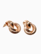 Серьги металл «Фьюче» круги плетения, цвет золото - Фото 5