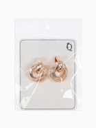 Серьги металл «Фьюче» круги плетения, цвет золото - Фото 8