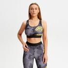 Топ женский спортивный KAFTAN "Girl", р. 42, серый - Фото 1