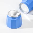 Кофеварка гейзерная «Гармония», на 12 чашек, цвет тёмно-голубой - Фото 4