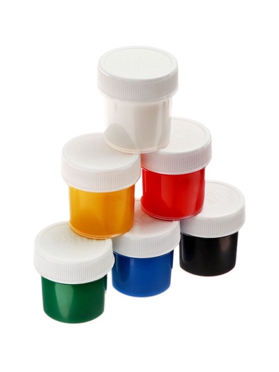 Гуашь 6 цветов × 17.5 мл «Гамма. Юный художник», картонная упаковка