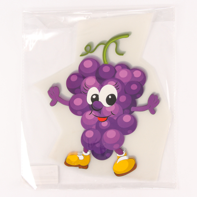 Термонаклейка «Виноград», 23×18 см, набор 10 шт.