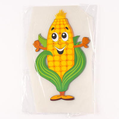 Термонаклейка «Кукуруза», набор 27,5 х 17 см 10 шт.