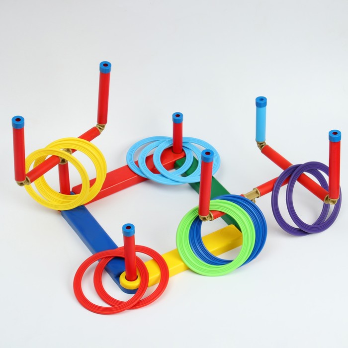 Кольцеброс "3D профи", 7 разновысотных стоек, 14 колец - Фото 1
