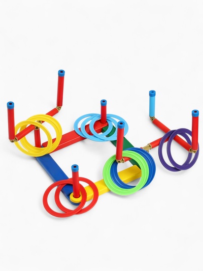 Кольцеброс «3D профи», 7 разновысотных стоек, 14 колец