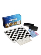 Настольные игры 3 в 1: лото, шашки, домино  (артикул 5493894)  большой выбор товаров оптом и в розницу по низким ценам с доставкой