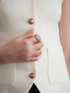 Кольцо «Змея» цвет серебро, безразмерное - Фото 5