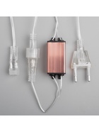 Гирлянда «Сосульки» 2.5×0.3 м, IP65, прозрачная нить, 192 LED, свечение мульти с эффектом стекания, 12 В 5248328 - фото 319926069