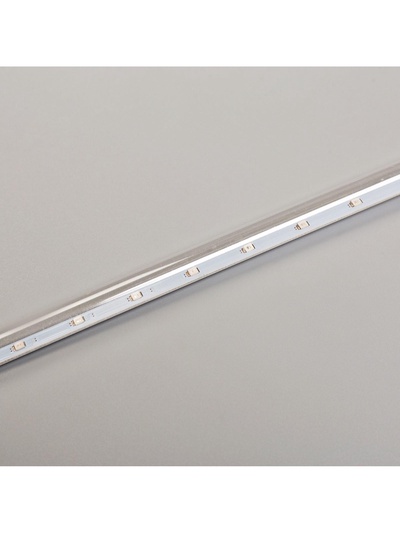 Гирлянда «Сосульки» 2.5×0.3 м, IP65, прозрачная нить, 192 LED, свечение синее с эффектом стекания, 12 В