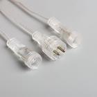 Гирлянда «Сосульки» 2.5 × 0.3 м, IP65, прозрачная нить, 192 LED, свечение красное с эффектом стекания, 12 В - Фото 7