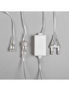 Гирлянда «Сосульки» 2.5×0.5 м, IP65, прозрачная нить, 288 LED, свечение тёплое белое с эффектом стекания, 12 В - Фото 10