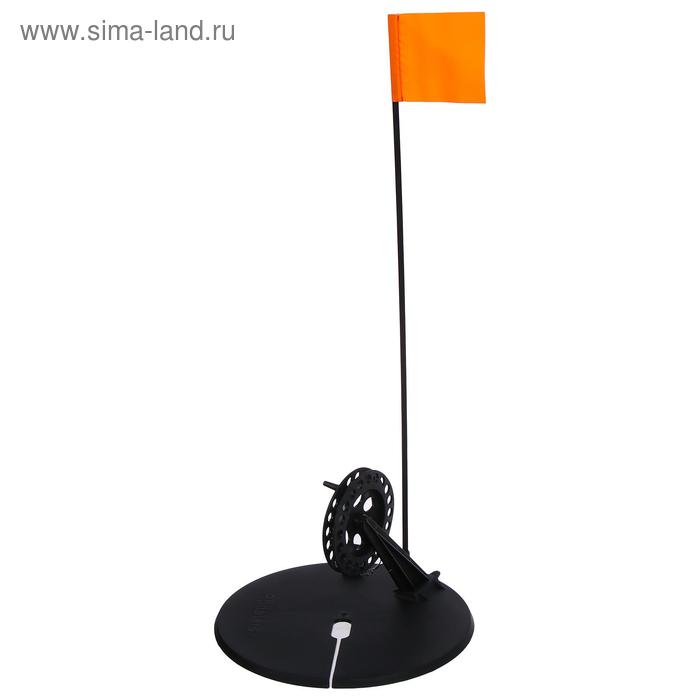 Набор оснащенных жерлиц RodStars в сумке, пластиковая стойка, 10 шт. - Фото 1