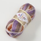 Пряжа "Diva Batik" 100% микрофибра 350м/100гр (7391) - Фото 2