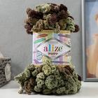 Пряжа "Puffy color" 100 % микрополиэстер 9м/100г (6086) - Фото 1