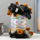 Пряжа "Puffy color" 100 % микрополиэстер 9м/100г (6082) - Фото 1