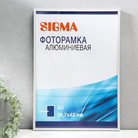 Фоторамка алюминий SIGMA 29,7х42 см, (A3)