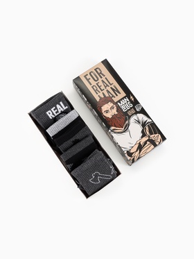 Набор мужских носков KAFTAN «Real man» 5 пар, размер 41-44 (27-29 см) 5289177