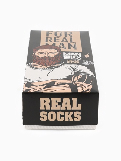 Набор мужских носков KAFTAN «Real man» 5 пар, размер 41-44 (27-29 см)