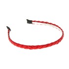 ободок для волос "Коса" классическая микс - Фото 1