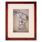 Ключница "Слон на шаре" 22х28х7 см - Фото 1