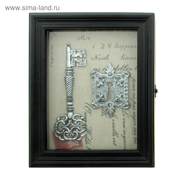 Ключница "Ключ в тайную комнату" 29х19,5х7,5 см - Фото 1