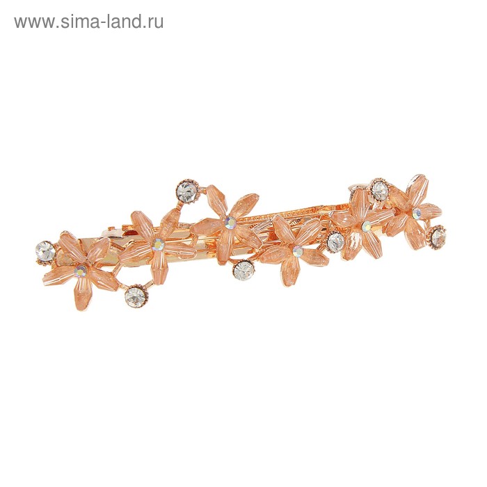 Заколка-автомат для волос "Россыпь" цветов - Фото 1