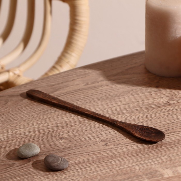 Ложка из кокоса «Богор», 22 см - Фото 1