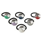 резинка для волос "Лепнина" листочки микс - Фото 2