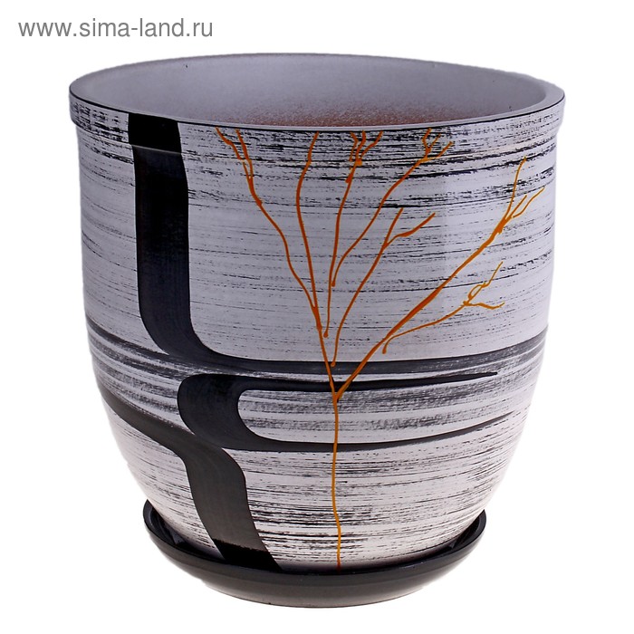 Горшок с поддоном прессованное 5л - Фото 1