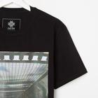 Футболка KAFTAN «Тоннель», цвет чёрный, размер 46 5358633