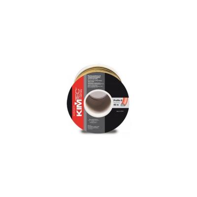 Уплотнитель KimTec d=14×12 бухта 40 м белый 04-14-52, бухта 40 м